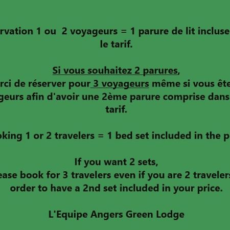 Tiny House Cosy 1 - Angers Green Lodge Eksteriør billede